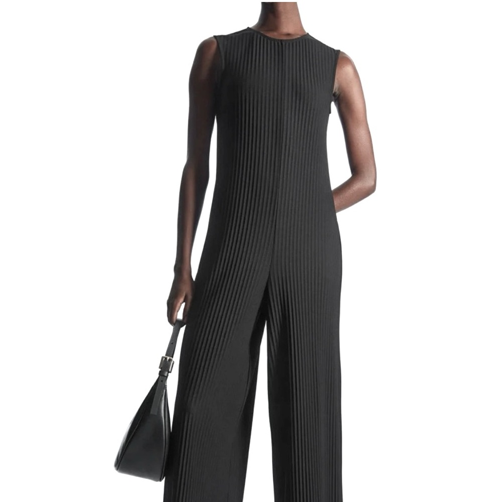 COS pleated jumpsuit